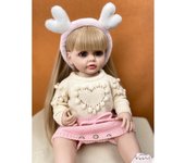 Muñeca Reborn recién nacido, simulación de 55cm, bebés Reborn, juguete para bebé Real, juguetes artificiales impermeables para bebé