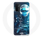 Funda para Oppo A74 5G Fórmula 1 Valtteri Bottas F1 Driver Negro