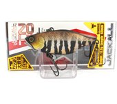 Señuelo Jackall TN 60 Full Tungsten Vibration Negro Iron Shiv Plata (6884)