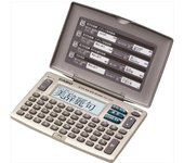 Diccionario electrónico Casio Kanji con 50 teclas de disposición de sonidos Inglés-Japonés Japonés-Inglés XD-J55-N plata