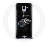 Coque pour Samsung Galaxy A8 2018 Game of Thrones Saison 8 Le Trône de Fer La maison Stark Logo L'hi