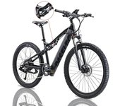 Bicicleta eléctrica GS9 Ebike con marco de aleación de aluminio de 27,5 pulgadas, Motor Bafang de 500W, batería oculta de 48V13AH, bicicleta eléctrica con freno hidráulico 500W(bafang)48V13AH