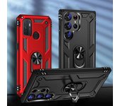 Funda de armadura a prueba de golpes de lujo para Samsung Galaxy S23 Ultra S22 S21 Plus A54 A53 A04S A14 A34 Xiaomi Redmi Note 11 iPhone 14 13 12 11 Pro Max Ring Cover For Samsung Galaxy A04S verde