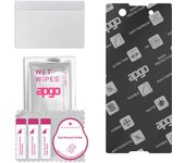 apgo Cristal protector híbrido MATE compatible con Sony Xperia XA1, nanovidrio flexible, gran reemplazo para vidrio templado, resistente a rayones, protección total