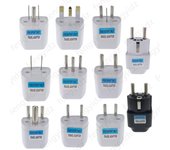 Adaptador de enchufe universal AU Australia, UE, EE. UU., Reino Unido a AU Australia, adaptador de viaje, enchufe eléctrico, convertidor, cargador de corriente. 1PCS