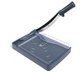 JIELISI Mini cortadora de papel guillotina cortadora de papel de escritorio de longitud de corte A4 con gris oscuro