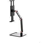 Soporte de escritorio para computadora portátil Soporte de pantalla de metal Abrazadera ajustable Soporte de brazo de escritorio 2 Sections