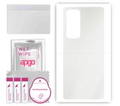 apgo Protective Skin Sticker for the back compatible with Oppo Find X3 Neo, Wrap Film, Foil, Vinyl - Pattern Matte Transparent