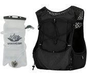 Chaleco de hidratación, mochila de hidratación transpirable, mochila para correr de gran capacidad con 2 litros de agua. no Water Bladder púrpura