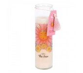 Something Different Vela en tubo de pomelo The Sun One Size blanco/color rosa