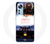 Coque pour Xiaomi Mi 12 / 12X Formule 1 Max Verstappen Pilote de F1 noir rouge et jaune