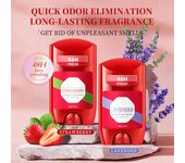 Crema corporal antitranspirante, loción corporal que reduce el sudor y elimina el mal olor de las axilas con fragancias duraderas One Size
