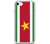 Coque iPhone - Drapeau Suriname - iPhone 6S Plus - Souple - Multicolore - Diseño único