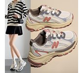 Zapatos casuales con cordones a juego de colores, zapatos para correr transpirables, zapatos deportivos versátiles para mujer 35 caqui