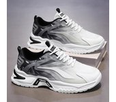 Zapatos de verano para hombre, nuevos zapatos de malla transpirable, versión coreana, zapatos deportivos de plataforma versátiles, zapatos casuales para correr para papá para hombre 39