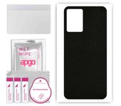 apgo Protective Skin Sticker for the back compatible with Vivo Y33S V2057, Wrap Film, Foil, Vinyl - Pattern Matrix