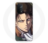 Coque pour Oppo A74 5G L'Attaque des Titans Levi Ackerman Manga