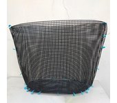 Bolsa de cubo auxiliar para tejer y tejer, tablero de hojas de malla de plástico, herramienta de fabricación Diy 20cm blanco