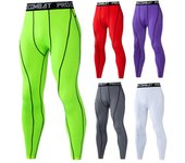 Mallas para correr para hombre, pantalones para correr deportes, gimnasio, Fitness, entrenamiento, pantalones de Yoga, pantalones de baloncesto para niño S negro
