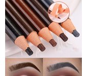 Delineador de cejas para tatuaje, tinte de lápiz duradero, resistente al agua, maquillaje de ojos, potenciador de cejas, HTBE YSXX, 1 ud. 1pc café claro
