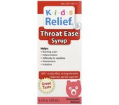 Homeolab USA, Kid's Relief®, Jarabe para el dolor de garganta, 0 a 12 años, 100 ml (100 ml)