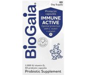 BioGaia, Immune Active, cápsulas Protectis, 2000 UI, 60 cápsulas probióticas
