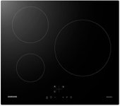 Placa de inducción - SAMSUNG - 3 zonas - L59 x P57 cm - NZ63M3NM1BB/UR - 7200 W - Revestimiento de vidrio - Negro