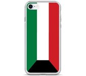 Funda iPhone - Koweït - SE 2020 - Souple - Multicolore - Design Drapeau