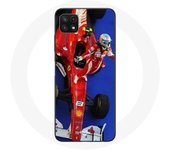 Coque pour Samsung Galaxy A22 5G Formule 1 Fernando Alonso Pilote automobile F1 Rouge