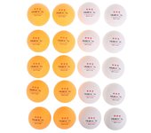 Pelota de tenis de mesa de 10 Uds., 40 + Mm de diámetro, 2,8G, Pelotas de Ping Pong de plástico Abs de 3 estrellas amarillo