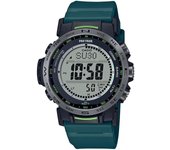 Casio Reloj digital redondo verde PRO TREK PRW-35Y-3JF [PROTREK Climber Line] para hombre