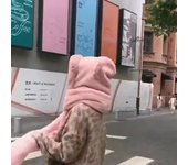 Gorro navideño para adultos, bufanda, guantes, invierno integrado, cálido, astas de dibujos animados, bufanda de felpa para padres e hijos, para niños Child Models