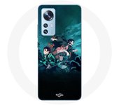 Funda para Xiaomi Mi 12 / 12X Demon Slayer Manga Tanjiro y Nezuko
