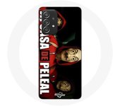 Coque pour Samsung Galaxy A33 5G La casa de papel Masques de Dali