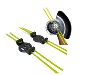 Soporte Cortacésped Eléctrico Inalámbrico Verde Plástico Cuerda Recortadora de Hierba Accesorios Máquina de Cortar Hierba verde