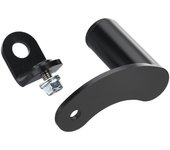 Soporte de barra corta KITACO para uso general, orificio para espejo M10 Majesty (para montaje) S/Jog, etc.. 563-0800010 negro