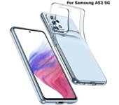 Funda de teléfono para Samsung Galaxy A53 5G Silicona suave Transparente A prueba de golpes Samsung Galaxy A53 5G puro