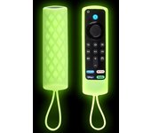 Funda protectora para el control remoto del Amazon Fire TV Stick 4K (Modelos: L5B83H, L5B83G) 22x4.1x2CM rojo