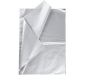 Papier de soie - Argent - 50 x 70 cm - 6 feuilles