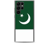 Coque Téléphone - Samsung - Galaxy S24 Ultra - Drapeau Pakistan - Souple - Multicolore