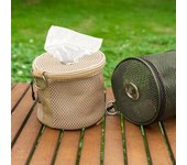 Bolsa de almacenamiento de papel en rollo portátil para exteriores, extraíble, para el hogar, para montar en el automóvil