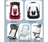 Almohadilla para asiento de cochecito de bebé, forro suave para carrito de bebé, almohadilla protectora de seguridad para silla de cochecito de bebé, para recién nacidos, niños pequeños, asiento de coche, cochecito negro