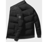 Abrigo de invierno de algodón para hombre con logo de cabeza de tigre - Engrosado, terciopelo extragrande, estilo 8668/947 XXXXL rojo