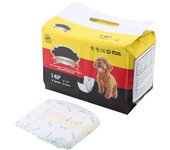 Pañales sanitarios fisiológicos para perros machos y cachorros (XS) XS