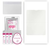 apgo Hydrogel Matte Screen Protector for Apple iPad Pro 12.9 (2020), Hydrogel Film, Flexible, Soft TPU with positioning layer easy installation