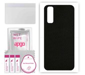 apgo Protective Skin Sticker for the back compatible with Vivo Y70t, Wrap Film, Foil, Vinyl - Pattern Matrix