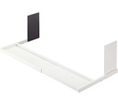 Rejilla telescópica magnética para lavadora Yamazaki Jitsugyo 5645, color blanco aprox.. Plato de 39,5 a 67,5 x 30 x 18,3 cm. Simplemente sujételo con un imán. Almacenamiento de ropa.