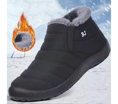 Botas de nieve clásicas informales para hombre y mujer, zapatos de invierno 35 azul