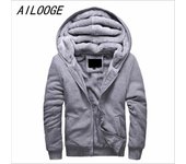 Chaqueta Bomber Hombres Abrigo Invierno Abrigo Hombres M azul