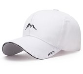 Primavera Verano bordado sombrilla gorra de béisbol para hombres Golf sombreros de pesca cola de caballo femenina gorra panamá Snapback sombrero visera sombreros 55-60cm negro